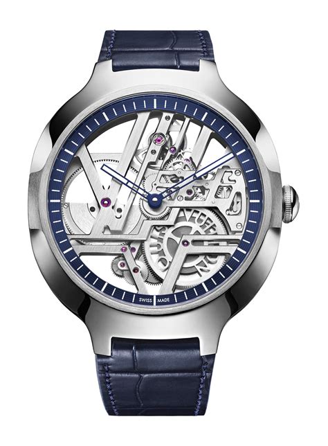 louis vuitton voyager watch|louis vuitton skeleton.